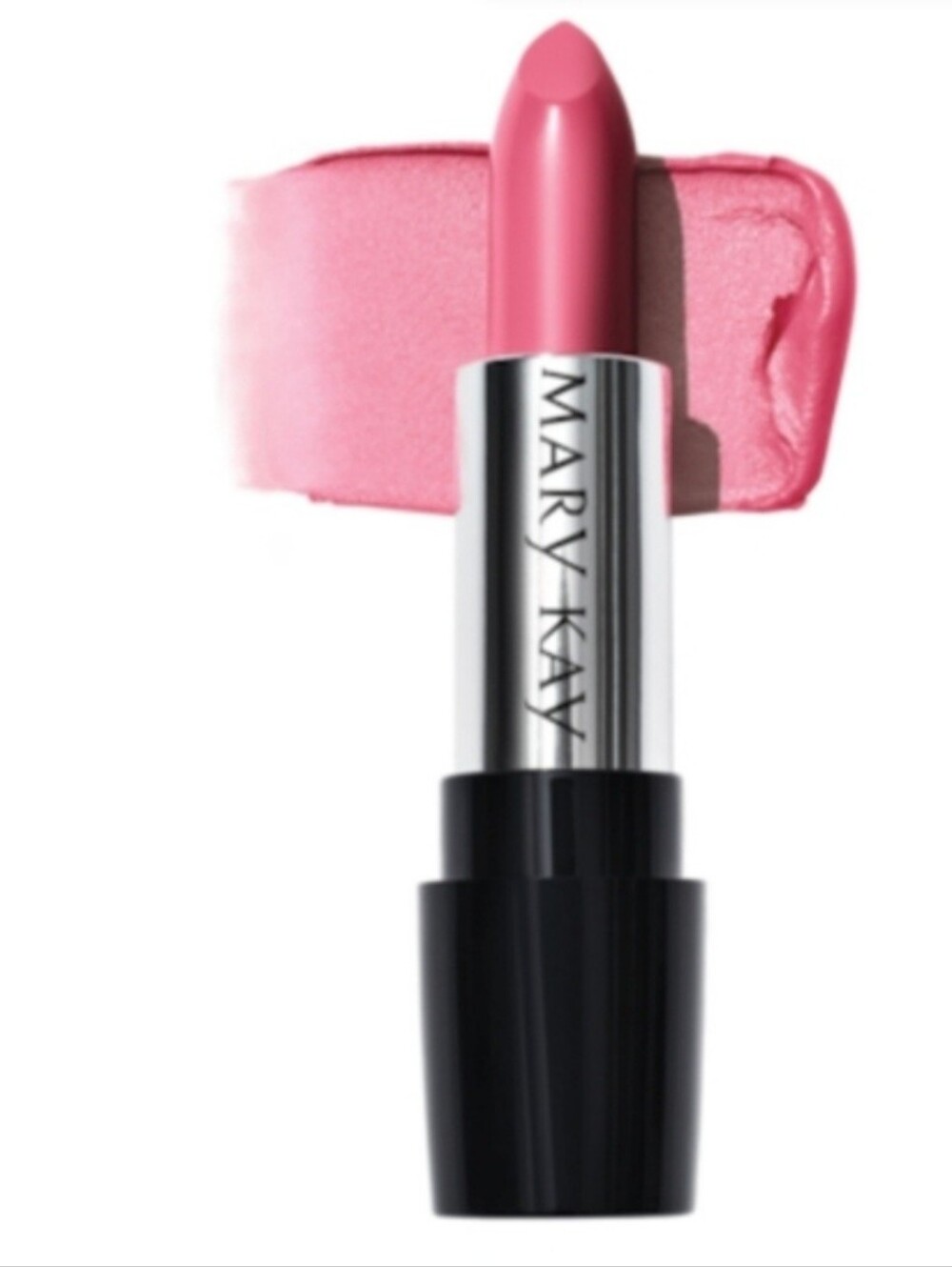 2 Mary Kay Pink  Lipsticks - Trademark Pink Gel Semi-Matte Lipstick New In Box